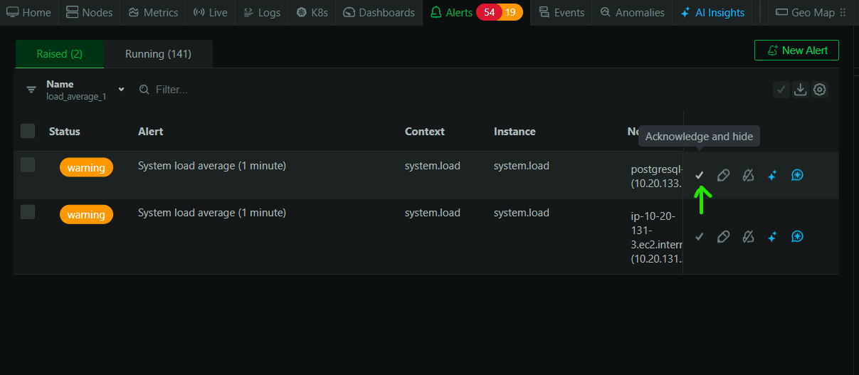 Alert Acknowledgement: Mark It as Seen, Keep Working